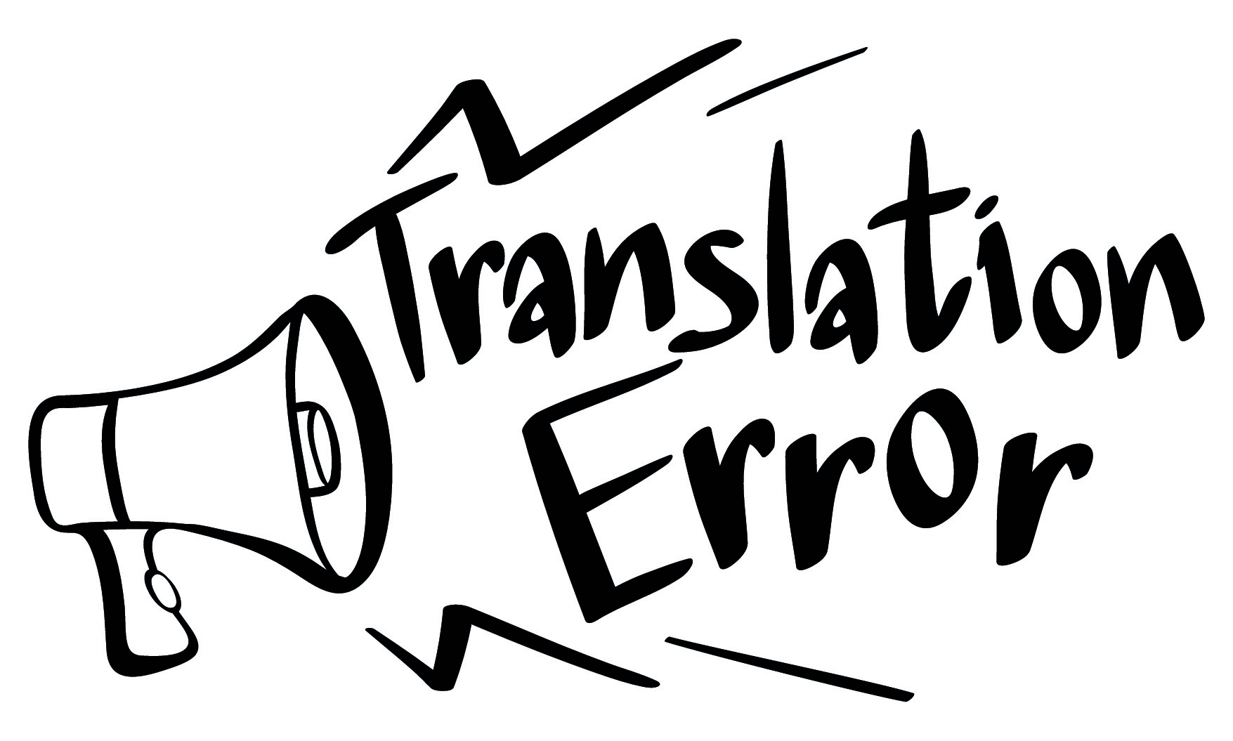 Translation error