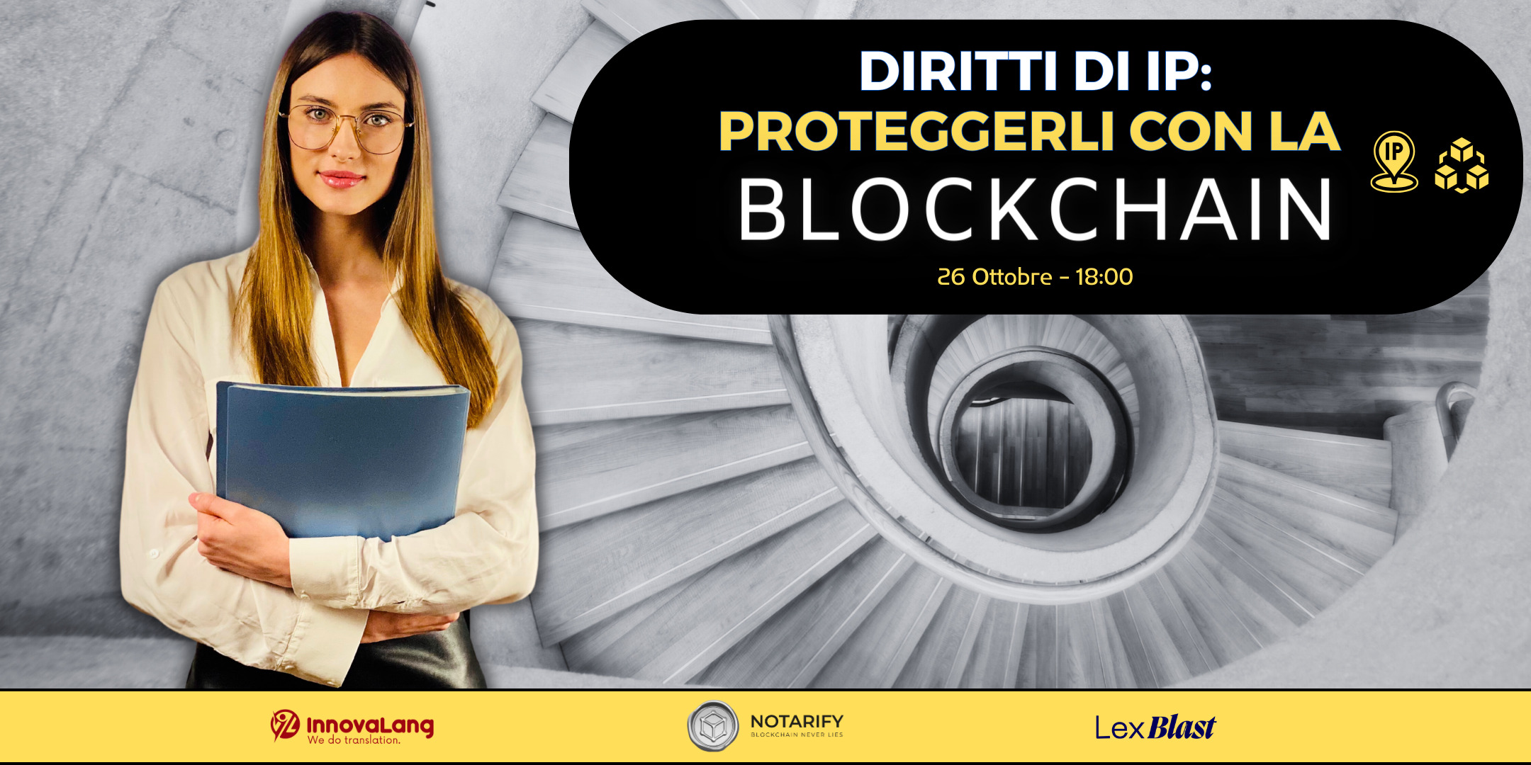 Blockchain in PI by Notarify & InnovaLang