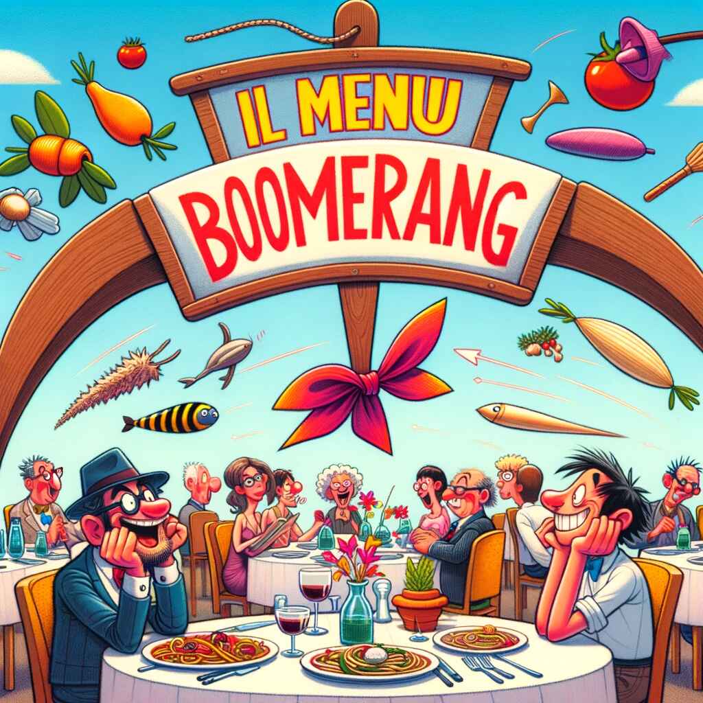 Il menu boomerang – Una storiella sulle traduzioni da GPT-4